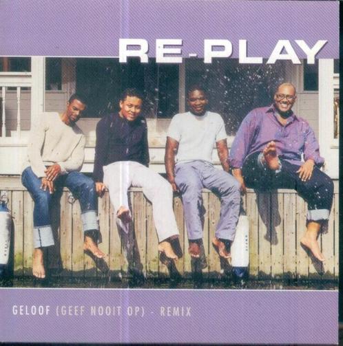 cd-single van Re-play - Geloof [geeft nooit op], Cd's en Dvd's, Cd Singles, Zo goed als nieuw, Nederlandstalig, Verzenden