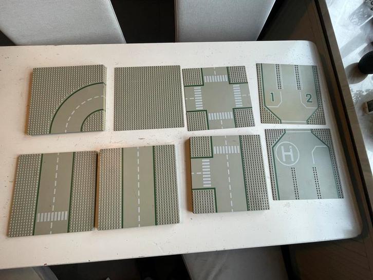 Vintage Lego grondplaten/wegenplaten, Kinderen en Baby's, Speelgoed | Duplo en Lego, Gebruikt, Lego, Ophalen of Verzenden