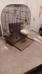 Te koop mooie vogelkooi 1 week oud, Ophalen, Zo goed als nieuw, Metaal, Vogelkooi