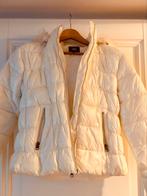 Wit winterjack met faux fur rand aan de capuchon mt 38, Verzenden, Nieuw, Maat 38/40 (M), Wit