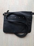 Zwarte tasje 17x22 cm, Sieraden, Tassen en Uiterlijk, Tassen | Damestassen, Ophalen of Verzenden, Nieuw, Zwart, Avondtasje