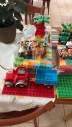 Grote partij blokken auto’s poppetjes dieren vliegtuig, Kinderen en Baby's, Speelgoed | Duplo en Lego, Ophalen, Zo goed als nieuw
