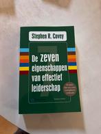 De zeven eigenschappen van effectief leiderschap, Ophalen of Verzenden, Gelezen