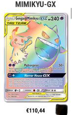 Tag team, GX, rainbow, zeldzaam, Pokémon kaarten, oud., Zo goed als nieuw, Ophalen