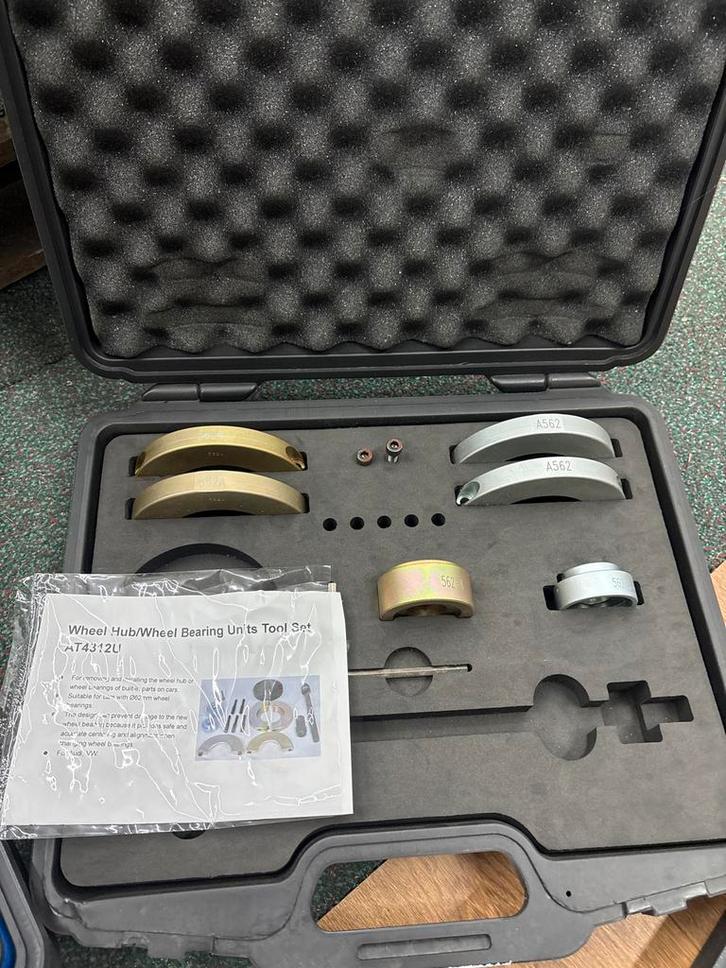 Wielnaaf Lager Gereedschap Set 62mm - Nieuw, Auto diversen, Autogereedschap, Nieuw, Verzenden