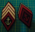Chevrons Mariniers Frankrijk, Verzamelen, Verzenden, Marine, Overige gebieden, Embleem of Badge