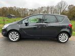 Opel Meriva 1.4 Turbo Cosmo prachtstaat lederen int. stoelve, Gebruikt, 4 cilinders, Zwart, Bedrijf