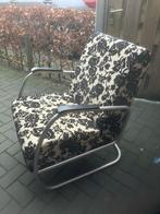 Vintage retro stoel, Huis en Inrichting, Fauteuils, Minder dan 75 cm, Stof, Zo goed als nieuw, 50 tot 75 cm