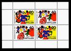 27. NA 1977 *** blok 555 => kinderzegels, Postzegels en Munten, Postzegels | Nederlandse Antillen en Aruba, Verzenden, Postfris