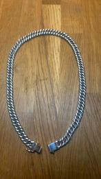 Dames/heren ketting zilver, Ophalen of Verzenden, Zo goed als nieuw, Zilver