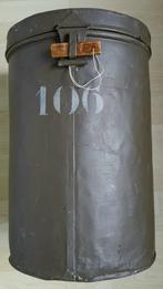 Leuk oud grenadiers kolbak blik., Ophalen of Verzenden, Landmacht, Nederland, Kist of Geocache