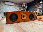 Mooie B&W HTM1 Nautilus Centerspeaker Cherrywood, Ophalen of Verzenden, Zo goed als nieuw, Bowers & Wilkins (B&W), 120 watt of meer