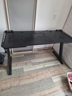 Gaming bureau - Zwart, Tuin en Terras, Ligbedden, Ophalen of Verzenden, Gebruikt, Metaal