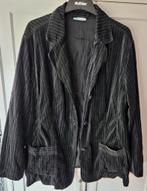 Leuke blazer met streep, Kleding | Dames, Ophalen of Verzenden, Gedragen, Maat 46/48 (XL) of groter, Zwart