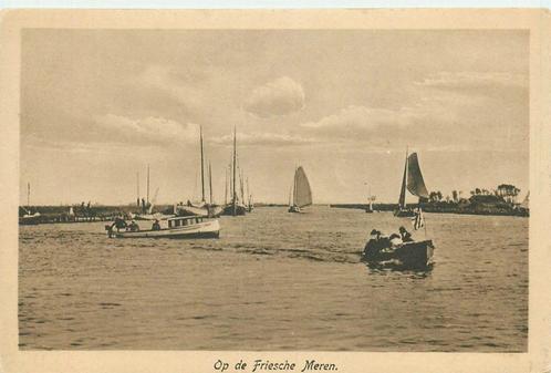(701-381-033) Friesland op de Friesche Meren, Verzamelen, Ansichtkaarten | Nederland, Friesland, Verzenden