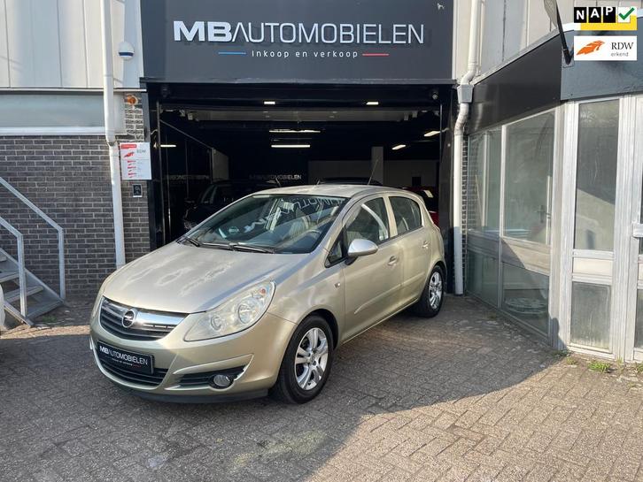 Opel Corsa 1.4-16V Enjoy/5 Deurs/Airco/Nap/1e Eigenaar/Apk 2, Auto's, Opel, Bedrijf, Te koop, Corsa, ABS, Airbags, Airconditioning