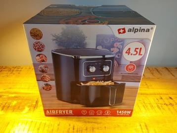 Alpina Airfryer 4,5L 1450 Watt beschikbaar voor biedingen