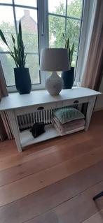 Sitetable, Huis en Inrichting, Tafels | Sidetables, Ophalen, Zo goed als nieuw, 25 tot 50 cm, Rechthoekig