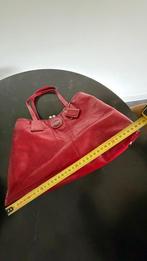 Coach Leer Handtas, Ophalen of Verzenden, Zo goed als nieuw, Rood, Handtas
