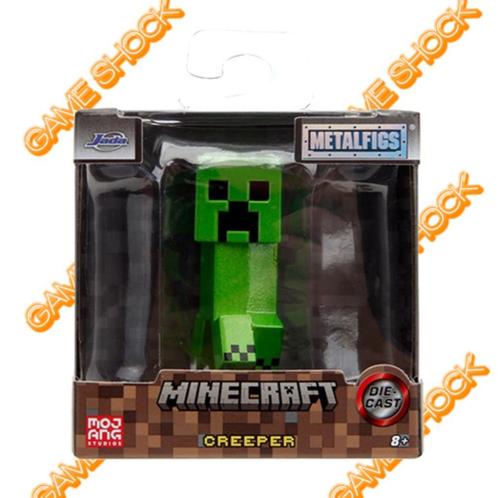 NIEUW Minecraft 2.5 inch Metalfig Creeper, Verzamelen, Poppetjes en Figuurtjes, Nieuw, Ophalen of Verzenden