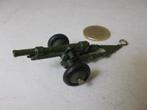 1939 Dinky Toys 162C 18 PNDER FIELD GUN + Vervangend trekoog