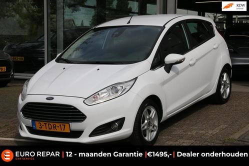 Ford Fiesta 1.0 EcoBoost Titanium 100PK TREKHAAK NL-AUTO NAP, Auto's, Ford, Bedrijf, Te koop, Fiësta, ABS, Airbags, Airconditioning