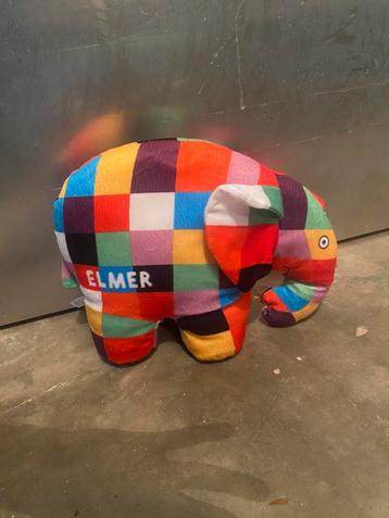 Elmer knuffel beschikbaar voor biedingen