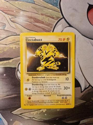 Electabuzz 20/102 Base Set 1999 Wotc NL beschikbaar voor biedingen