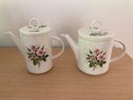 Thee/koffiepotten- Rozenmotief Porselein - Villeroy&Boch, Overige typen, Ophalen of Verzenden, Zo goed als nieuw, Overige stijlen