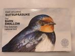 Estland 2 euro 2023 BU BOEREN ZWALUW COINCARD, Ophalen of Verzenden, Estland, 2 euro, Setje