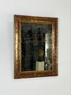 Spiegel Frans antiek verguld goud, Antiek en Kunst, Antiek | Spiegels, Minder dan 100 cm, Ophalen of Verzenden