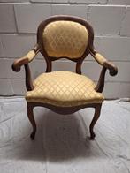 Biedermeier stoelgestreept., Ophalen, Zo goed als nieuw, 50 tot 75 cm