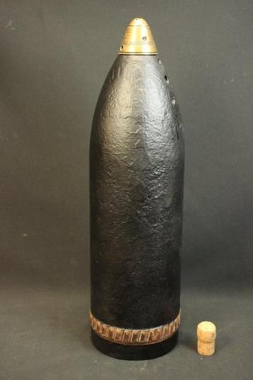 WO1 Britse 6 inch HE patroon LEEG beschikbaar voor biedingen