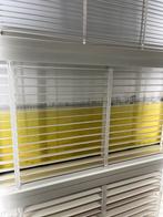 Jaloezieen hout 50mm ZIE MATEN 160x220cm, Huis en Inrichting, Stoffering | Gordijnen en Lamellen, 200 cm of meer, Wit, 150 tot 200 cm