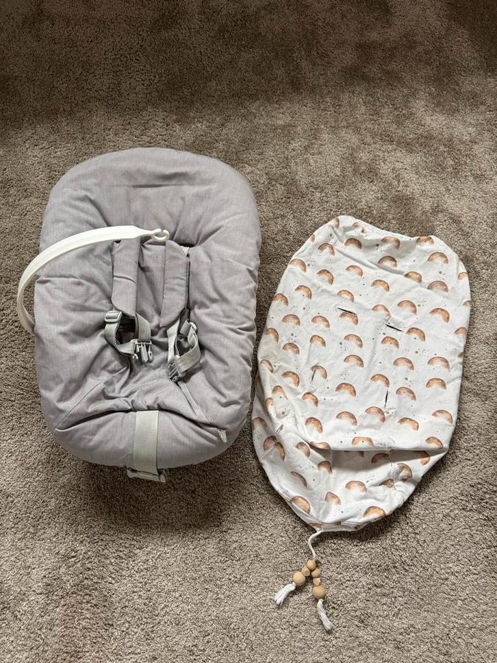 Tripp Trapp Newborn Set + Speelgoedhanger + extra hoes, Kinderen en Baby's, Babydragers en Draagdoeken, Zo goed als nieuw, Overige typen