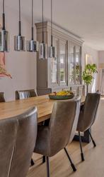 Grote eiken eettafel, Huis en Inrichting, Ophalen, Gebruikt