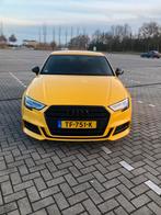 Audi A3 1.4TFSI 110KW COD Sedan S-line2017, Auto's, Audi, Zwart, 150 pk, Leder en Stof, 1395 cc