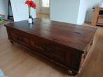 Koloniale salontafel/ dekenkist, Huis en Inrichting, Ophalen, Gebruikt, 100 tot 150 cm, 50 tot 100 cm