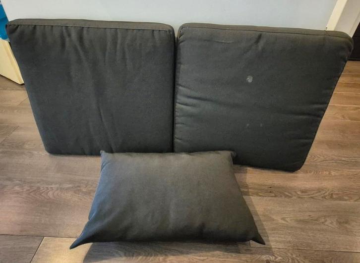 IKEA HÅLLÖ Tuinkussens donkergrijs, Tuin en Terras, Tuinmeubel-accessoires, Gebruikt, Ophalen of Verzenden