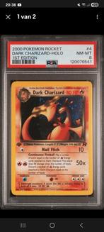 Gezocht: Dark Charizard holo 1st ed. PSA8, Ophalen of Verzenden, Gebruikt, Losse kaart, Foil