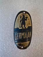 Oud Germaan balhoofdplaatje - Gallische strijder, Fietsen en Brommers, Fietsonderdelen, Ophalen, Gebruikt, Algemeen, Overige typen