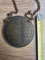 Carnaval -Zware Medaille Prins Frits d'n Urste Kuusegat 1999, Ophalen of Verzenden, Gebruikt, Overige onderwerpen, Button