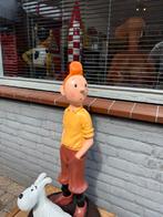 Groot Kuifje met hond Bobby beeld, Verzamelen, Beelden en Beeldjes, Ophalen, Gebruikt, Mens