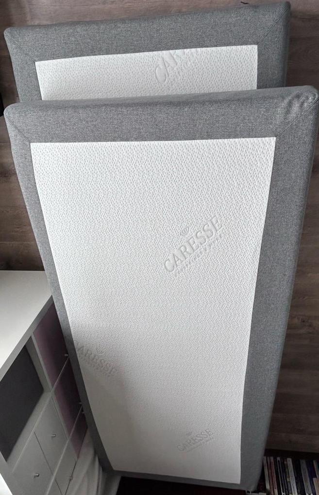 2 stuks Caresse Boxspring Matras - 90x200 - incl Toppers, Huis en Inrichting, Slaapkamer | Matrassen en Bedbodems, Gebruikt, Matras