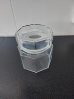 Glazen snoep/drop pot, Ophalen, Zo goed als nieuw