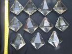 12 Grote Kristallen Pegels Diamant Vorm 7.5 x 7 cm, Huis en Inrichting, Lampen | Kroonluchters, Ophalen of Verzenden, Gebruikt