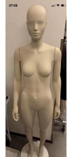 Dames etalagepop op voetplaat, Verzamelen, Ophalen, Gebruikt