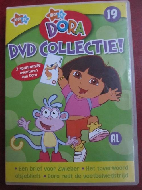 Dora DVD collectie 19, Cd's en Dvd's, Dvd's | Kinderen en Jeugd, Zo goed als nieuw, Tv fictie, Avontuur, Alle leeftijden, Ophalen of Verzenden