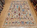 Handgeknoopt oosters tapijt loribaf 297x200, Info@SlatsAntiek.nl, Tweedehands, Perzisch, Ophalen of Verzenden
