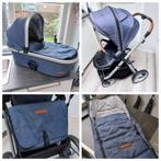 Mutsy combi kinderwagen blauw complete set, Kinderen en Baby's, Kinderwagens en Combinaties, Kinderwagen, Gebruikt, Mutsy, Ophalen